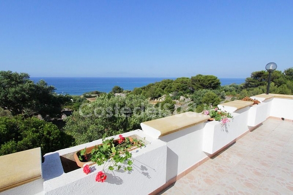 Villetta con spettacolare vista mare