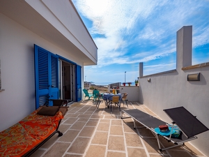 Attico fronte mare - vista panoramica - comoda terrazza esclusiva - Torre San Giovanni - Foto 4