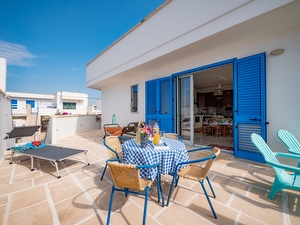 Attico fronte mare - vista panoramica - comoda terrazza esclusiva - Torre San Giovanni - Foto 6