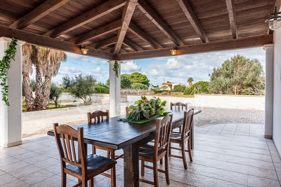 Villa indipendente Costa Ionica giardino e grande patio coperto Posto Rosso - Foto 8