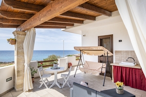 Appartamento vista e fronte mare Torre San Giovanni - Foto 11