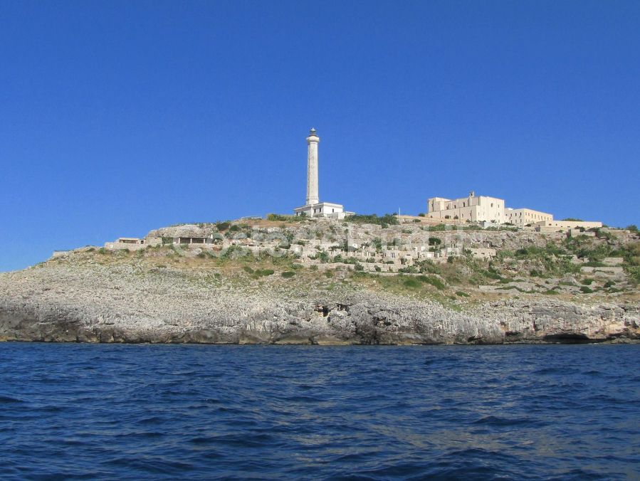 il Faro Leuca Visto Dal Mare