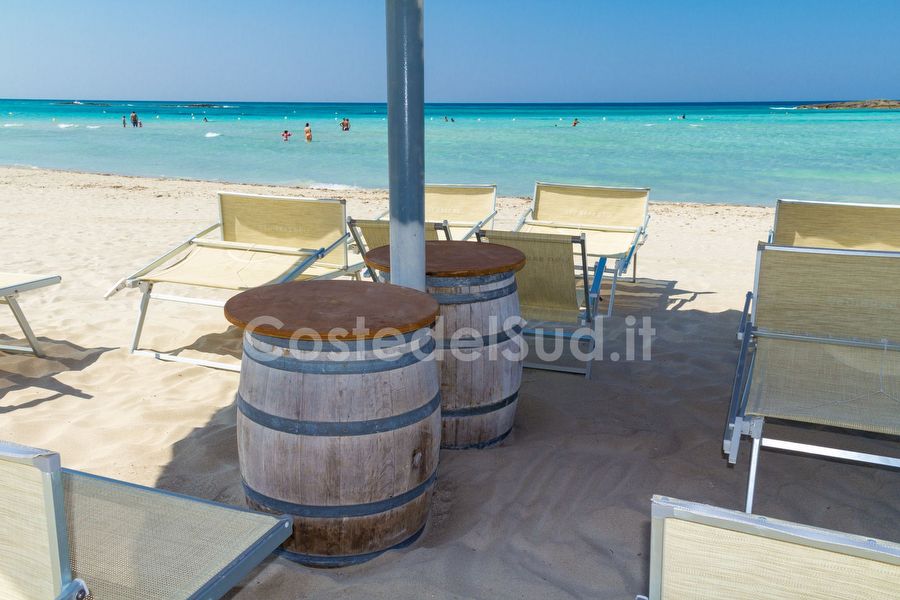 sulla Spiaggia Di Torre San Giovanni