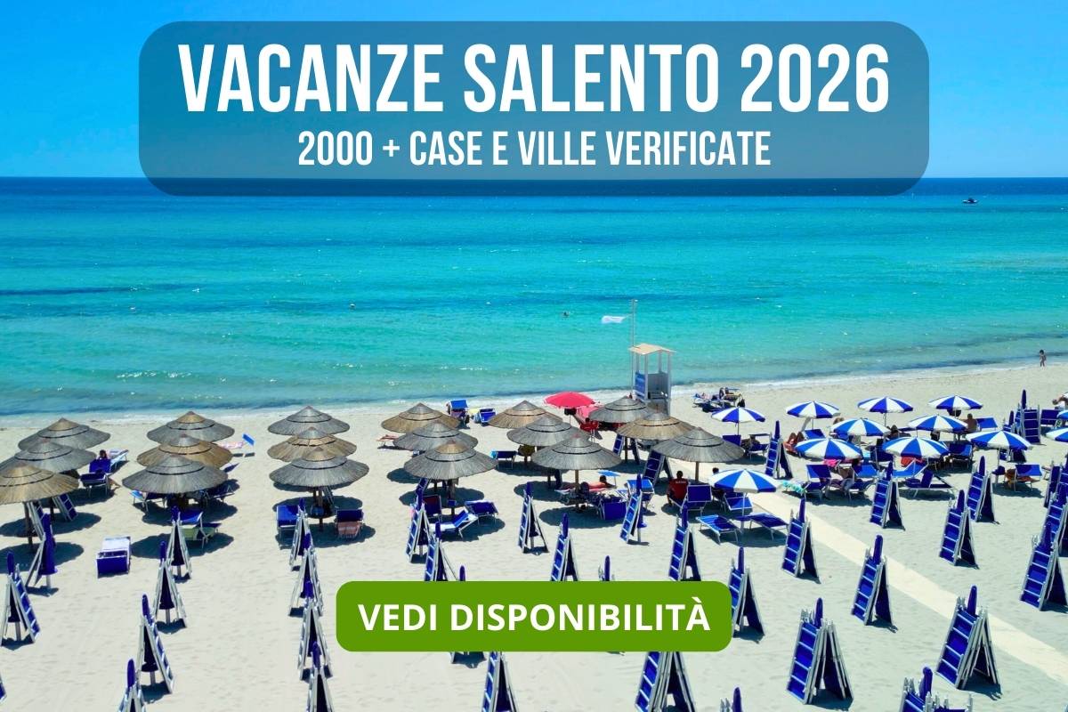 Catalogo Case Vacanze Salento - 2000+ Strutture Verificate